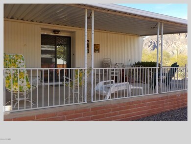 Front porch/slider door