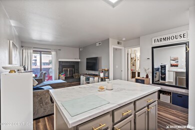 Kitchen to Living, Bath & Bedroom