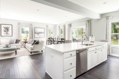 Extra large island open to the great room, which is perfect for entertaining!