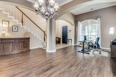 Entering the front door you find a living space.