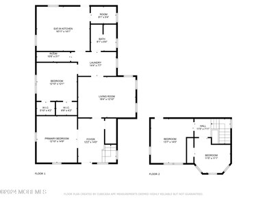 2D Floor Plan for 442 Westwood Avenue Su
