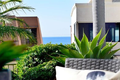 Ocean view from oversized patio
