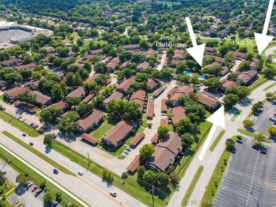 Aerial view of Shadow Mountain Condominiums. Conve