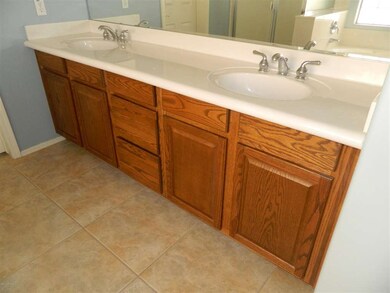 Vanity at Master Bath