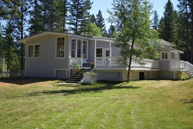 Back view of house