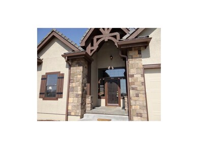 Front Porch Area With Front Mullioned Windows