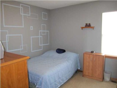 Third bedroom as view of the pond