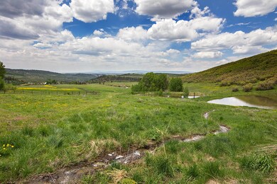 Spring Creek in front of Rec Cabin