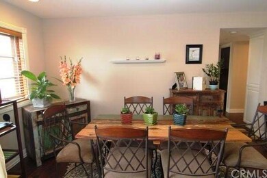 Dining room opens to kitchen and living room