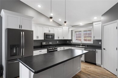 Spacious kitchen with walk-in pantry