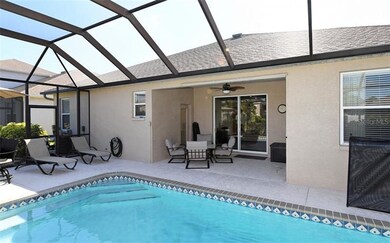 Covered lanai.  Notice the pool child's fence as w
