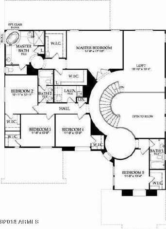 Upstairs Floorplan