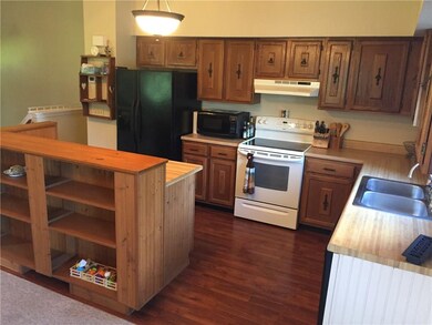 Open concept kitchen