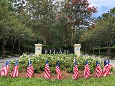 Belair entrance decorated & maintained by HOA. Cam