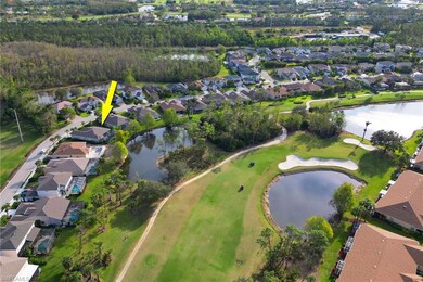 Aril view of the lake and golf course view