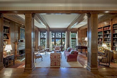 Second view of sunken living room with amazing vie