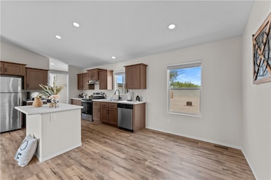 Casual dining room area off kitchen