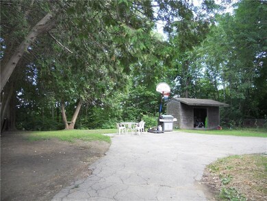 Circular drive, nice back yard and...