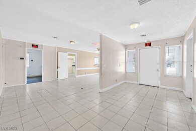 Generously sized foyer