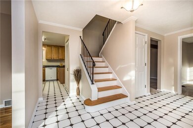 Spacious entryway welcoming all who enter the home