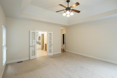 View of master bedroom