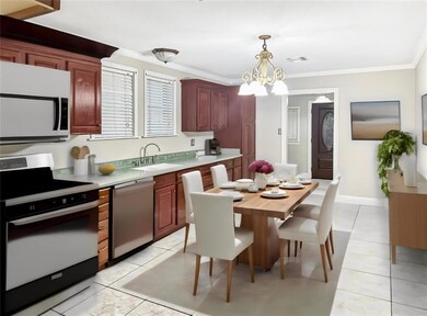 Virtually Staged Kitchen