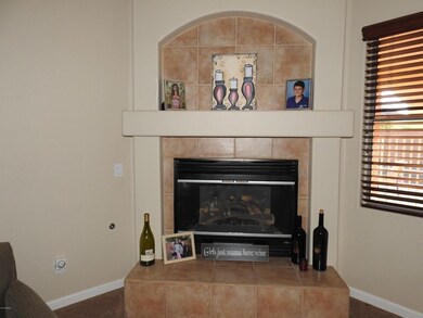 Fireplace in Living Room