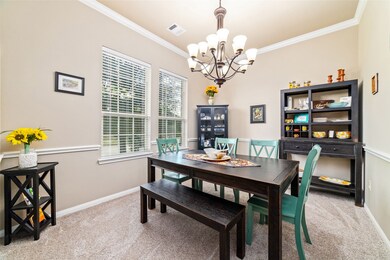 Formal dining area, can be converted to office space or additional living area