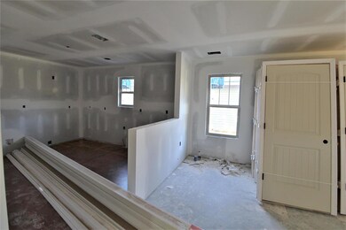 open concept kitchen and living room