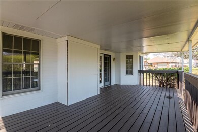 Covered back deck 23 X 12