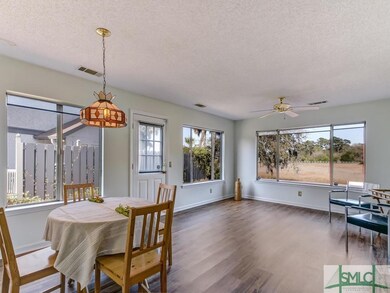 Breakfast area with additional living space