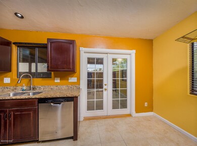 French Doors to the Patio