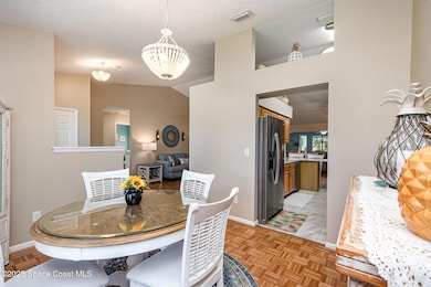 Dining room to kitchen and LR