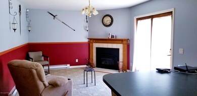 Family room/ kitchen open concept