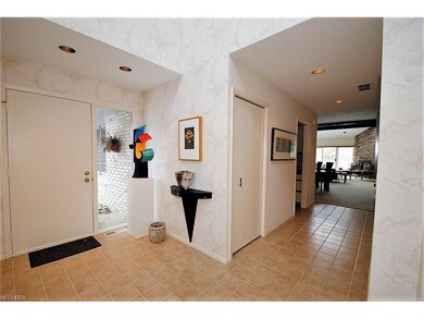 Open front foyer.
