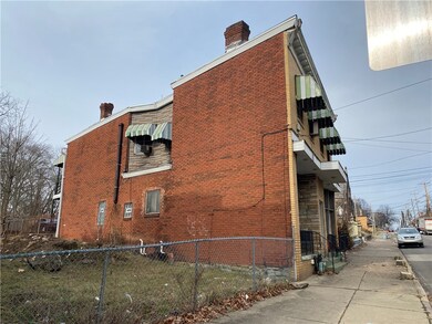 Left Facade, Brick....