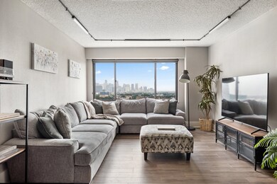 Generously sized living space, natural light spill
