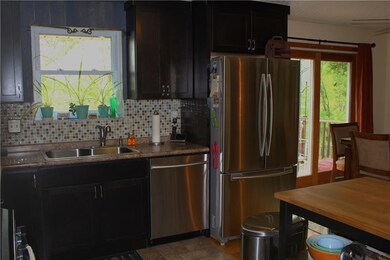 Kitchen view from the living room