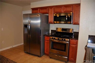 Gorgeous kitchen off of large dining area. 