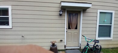 Backyard door