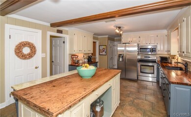 Kitchen with Stainless Steel Appliances