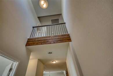 Stairway with visible vents