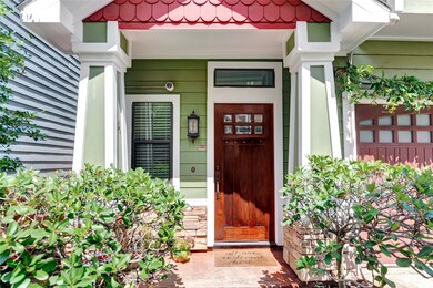 Great covered patio entrance.