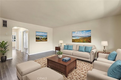 Virtually Staged Living Room