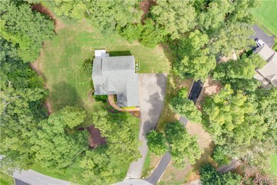 Located on a cul-de-sac surrounded mature trees.