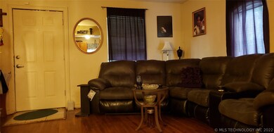 Living room view from kitchen
