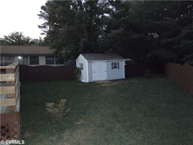 Exterior Back - shed