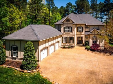 Huge three-car garage and lovely landscaping!