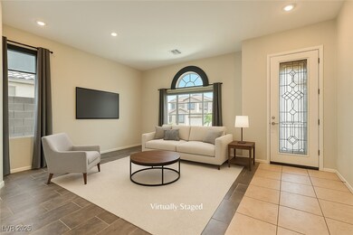 Virtually Staged Living Room.