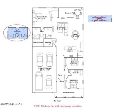 Tortalita A Floorplan